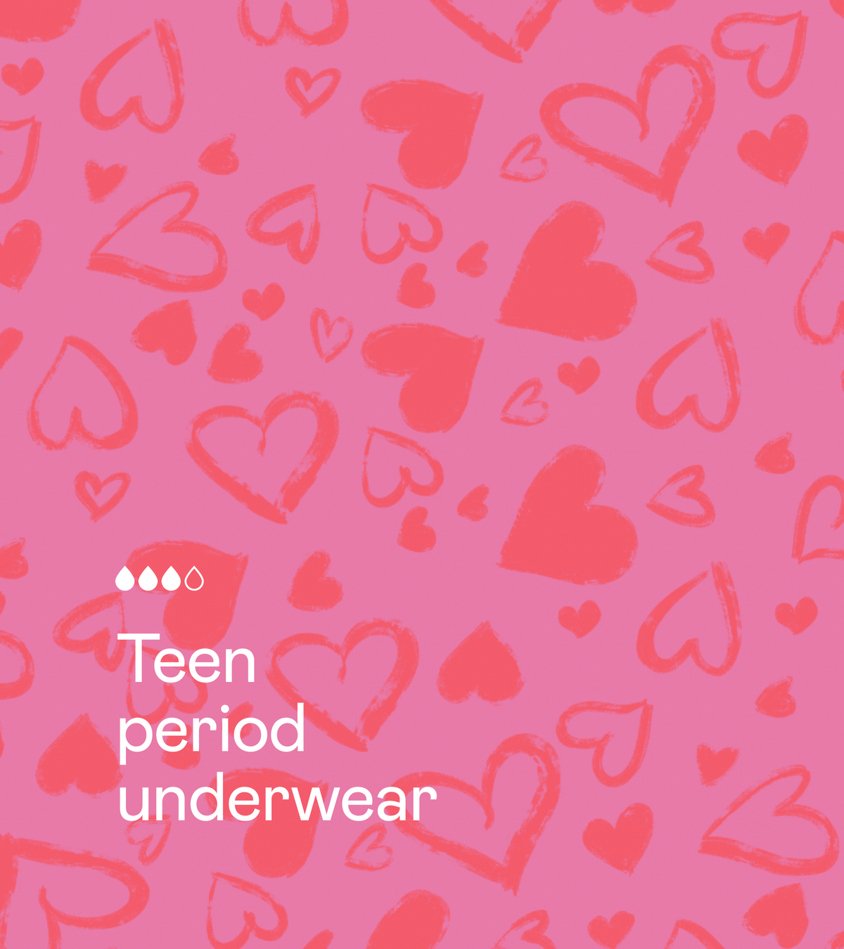 Teen - Roz cu inimioare