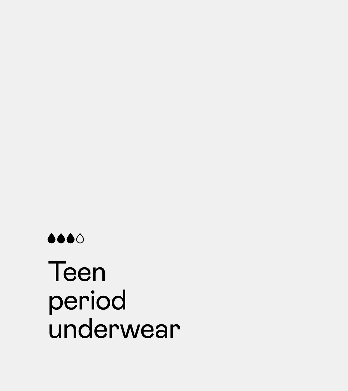 Teen - Negru
