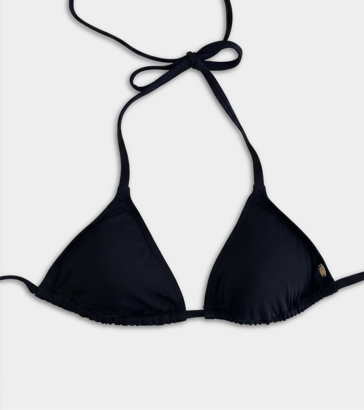 Costum de baie - Triunghi - Top - Negru
