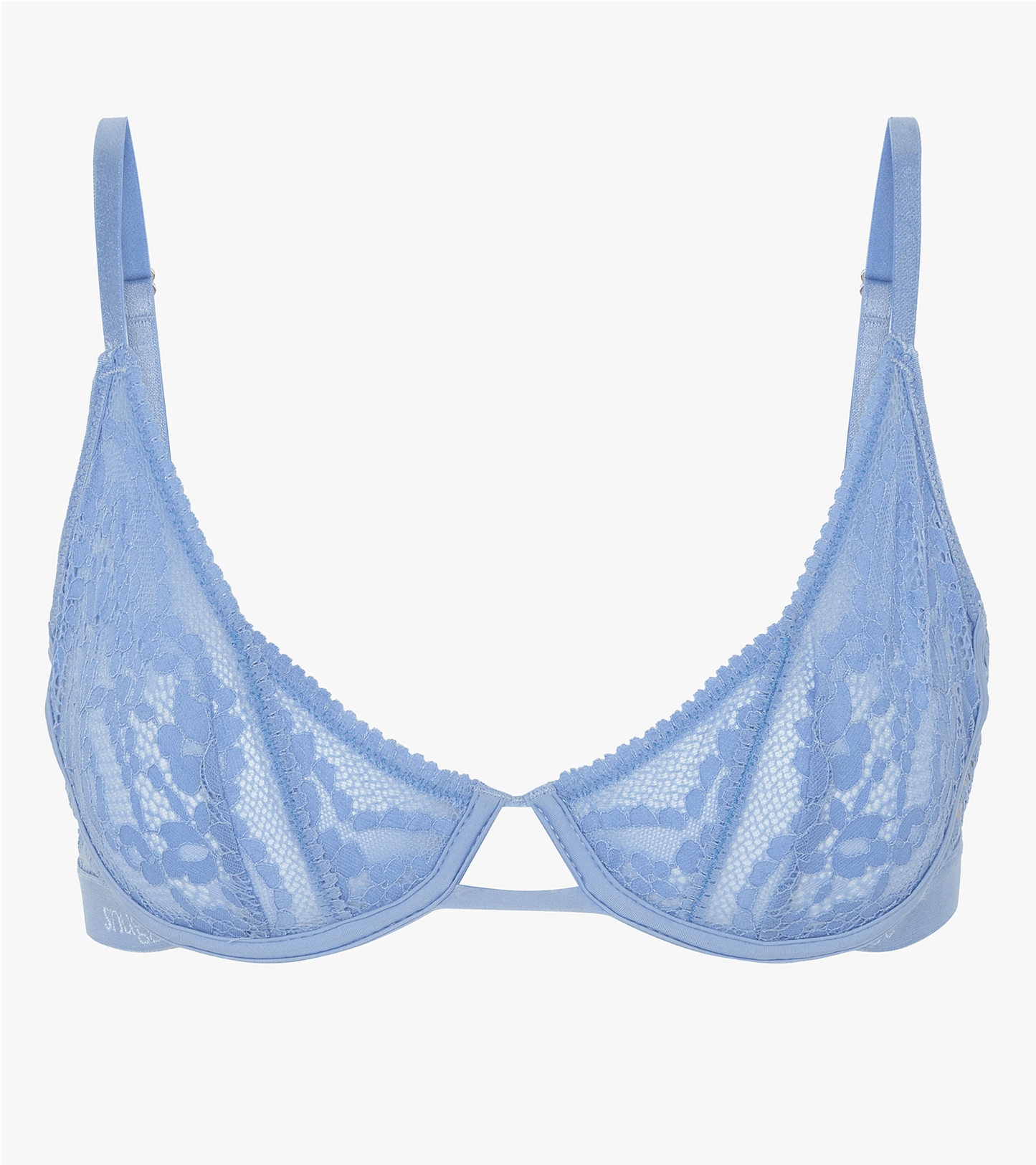 Muse - Plunge wired bra - Powder blue