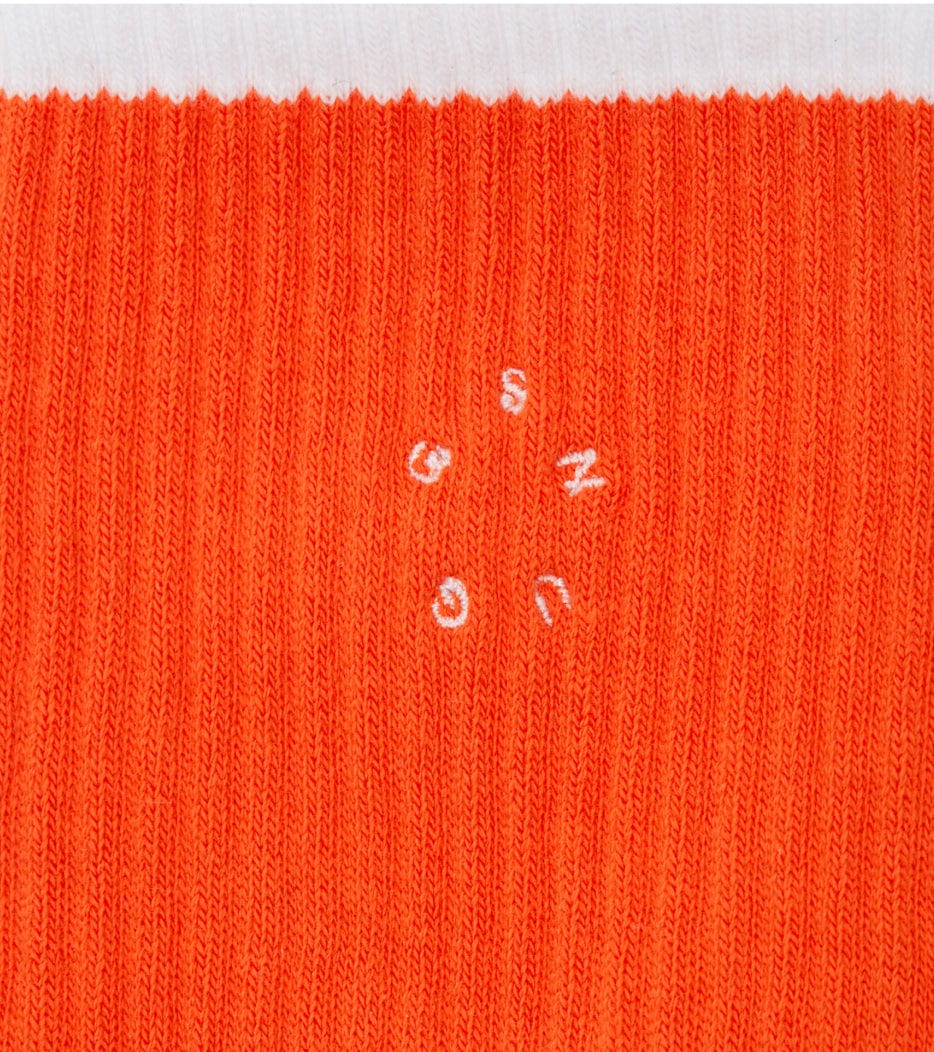 Calzini con striscia in cotone biologico