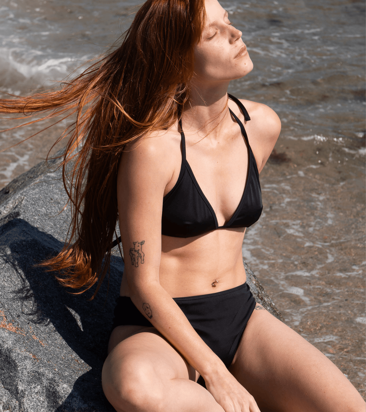 Costumi da bagno mestruali - Brief - Nero