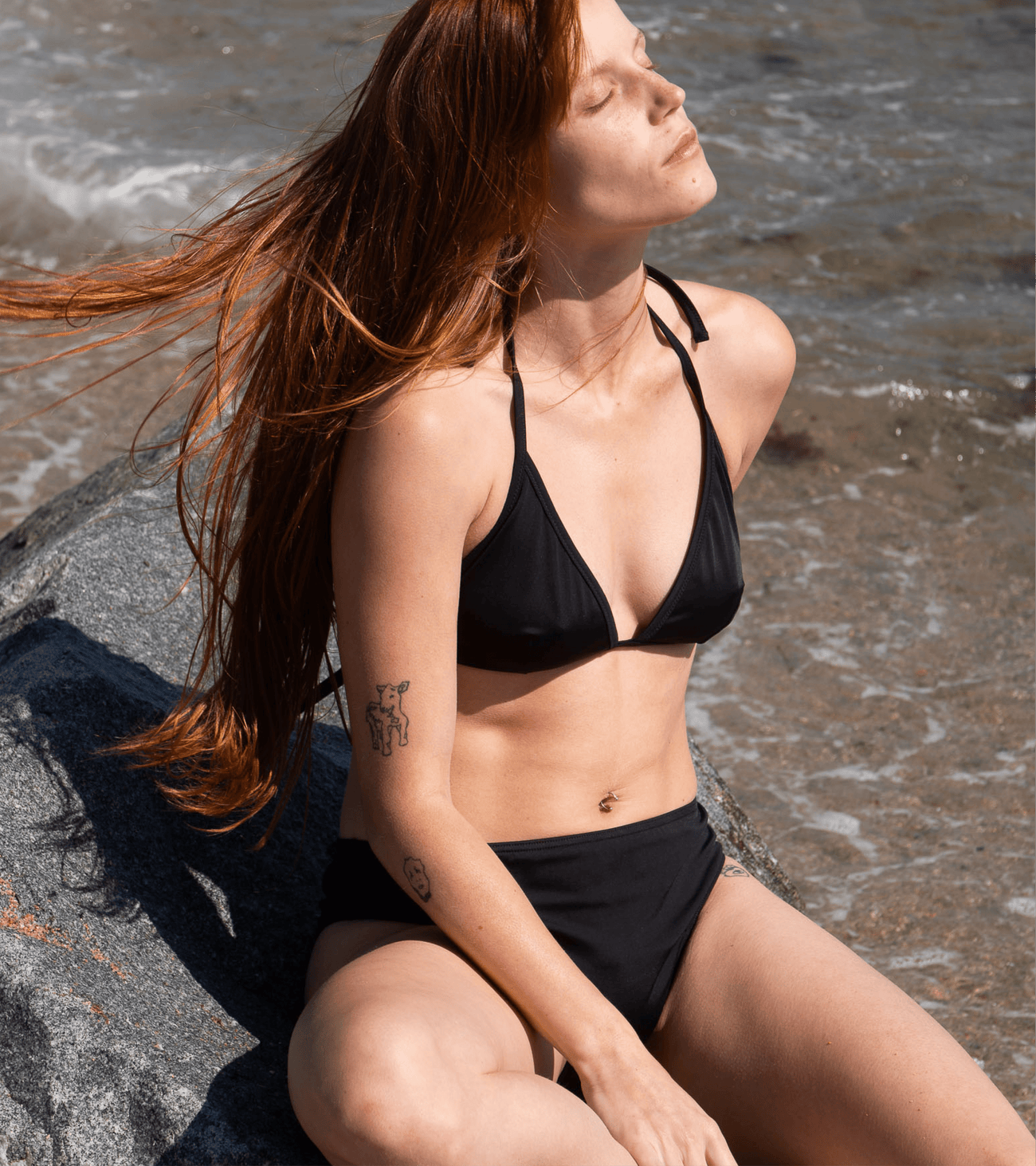 Costumi da bagno mestruali - Brief - Nero