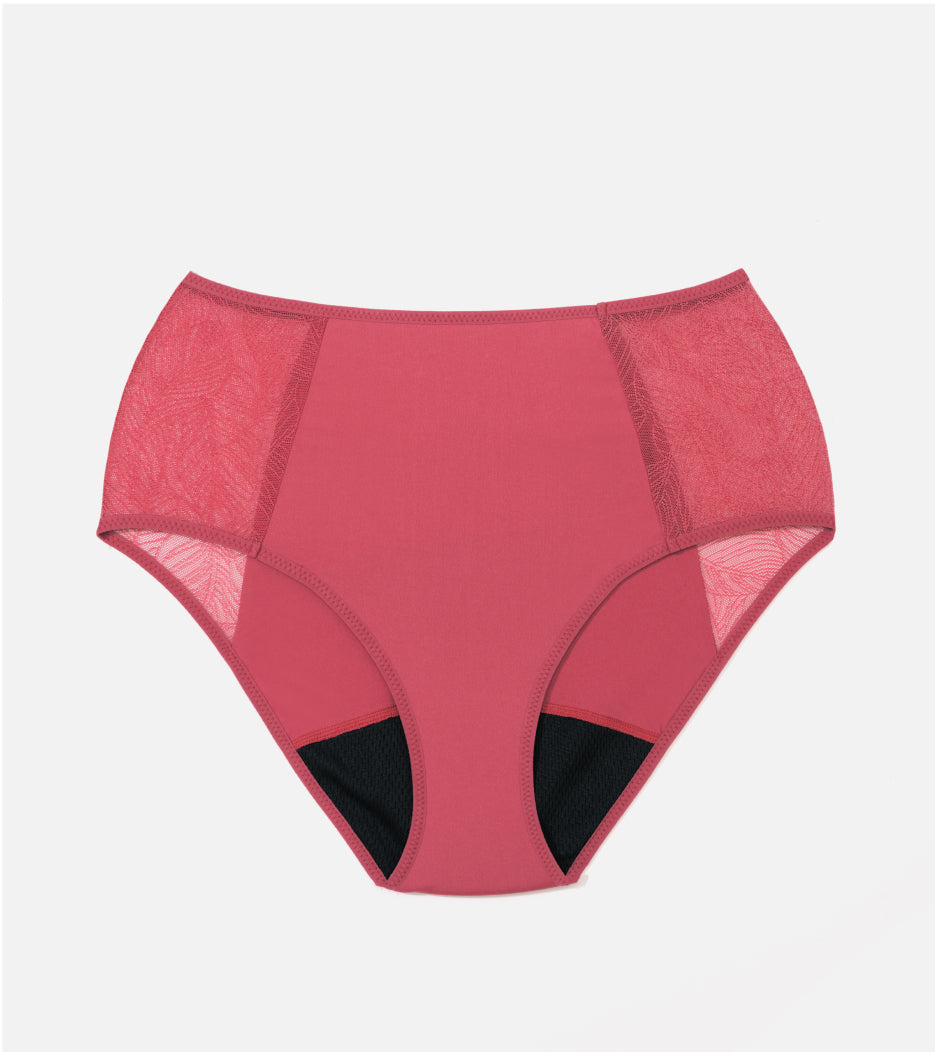 Dantelă High-Waist talie înaltă - Nailon reciclat - Zmeuriu