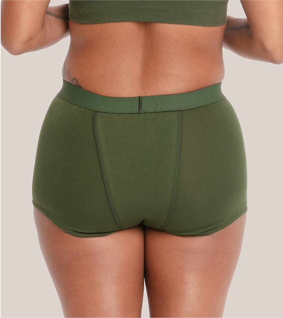 Boxer Short - Algodón orgánico - Verde