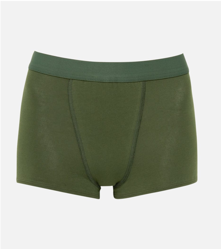 Boxer Short - Algodón orgánico - Verde