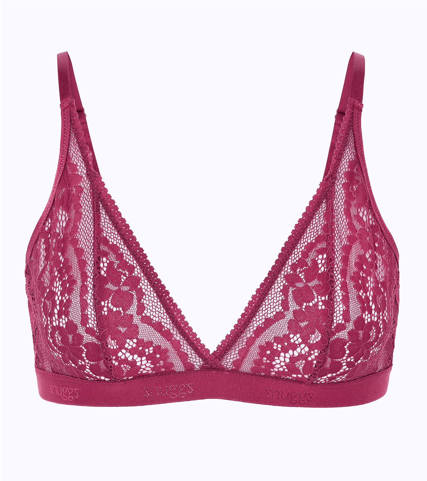 Muse - Triangle bralette - Cherry