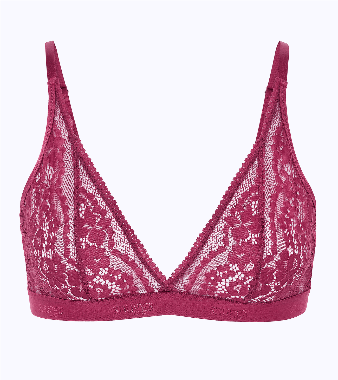 Muse - Triangle bralette - Cherry