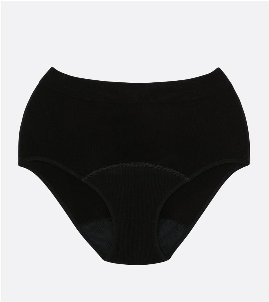 Seamless Ribbed Hugger - Negro