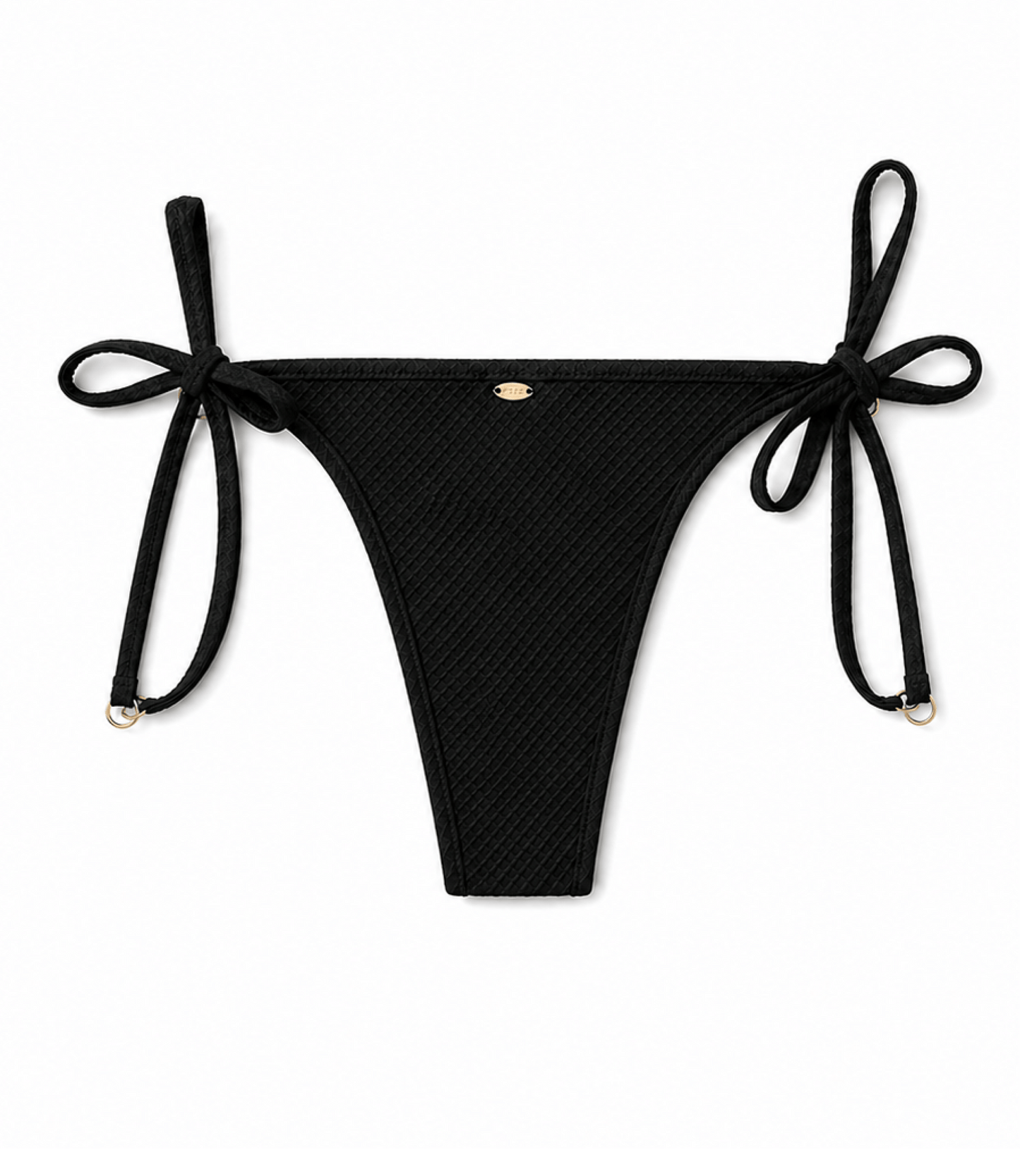 Swimwear - Waffle - Brief - Black