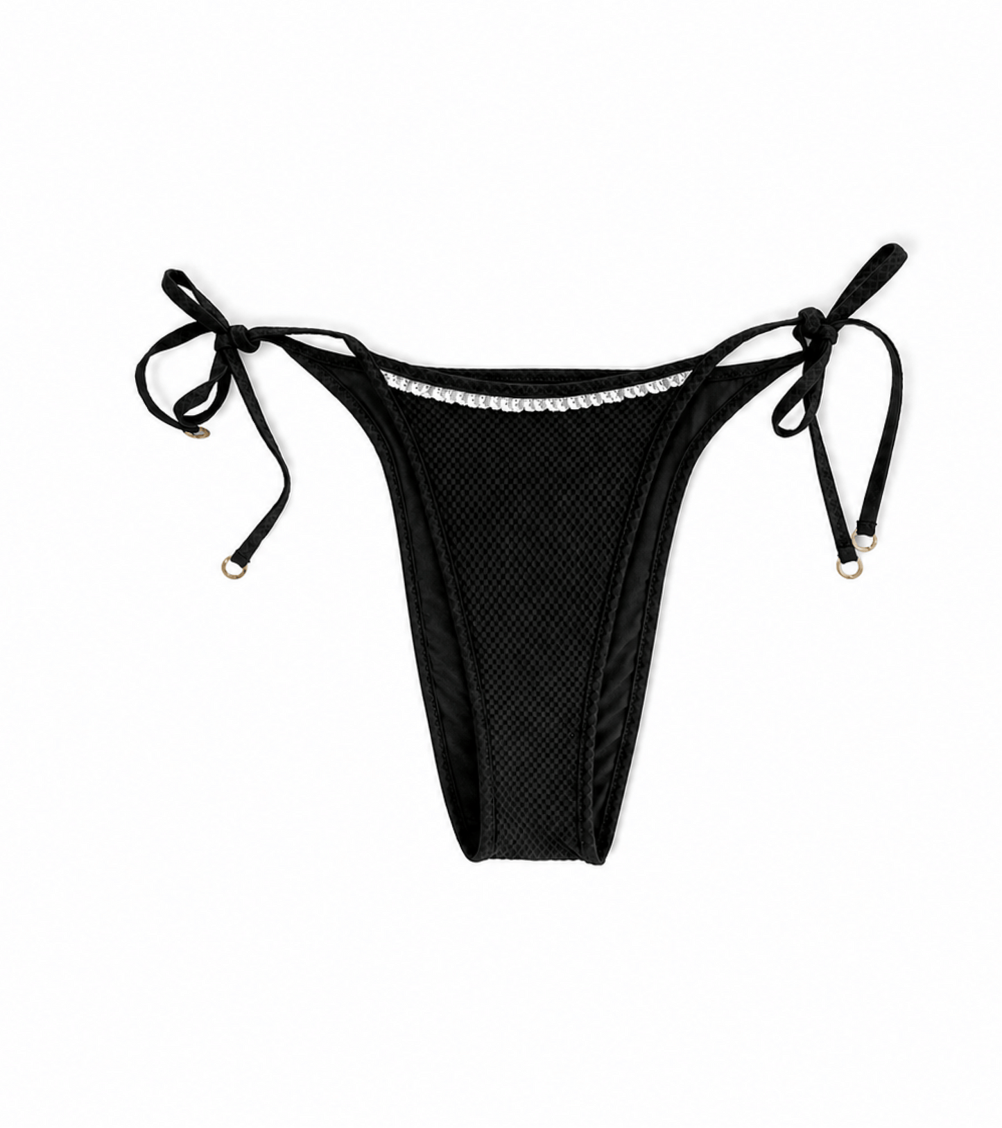 Swimwear - Waffle - Brief - Black